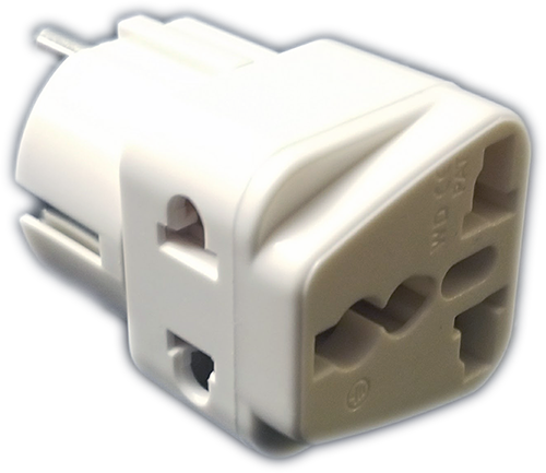 2 to 1 Power Adapter - Gain two additional power outlets in your stateroom-CruiseHabit