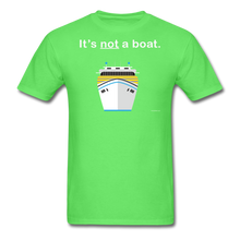 Load image into Gallery viewer, "It's Not a Boat" (Cruise Ship Style) - Men's T-Shirt-CruiseHabit