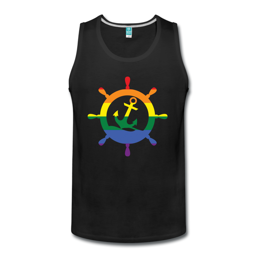 CruiseHabit LGBTQ+ Pride & Equality Shirt - Net Proceeds Go to Charity - Men's Tank-CruiseHabit