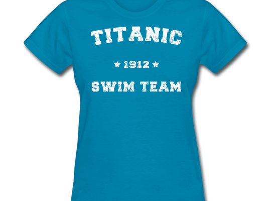 Titanic Swim Team - Women's T-Shirt-CruiseHabit