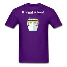 Load image into Gallery viewer, "It's Not a Boat" (Cruise Ship Style) - Men's T-Shirt-CruiseHabit