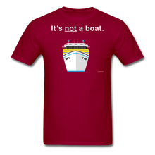 Load image into Gallery viewer, "It's Not a Boat" (Cruise Ship Style) - Men's T-Shirt-CruiseHabit