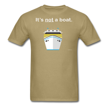 Load image into Gallery viewer, "It's Not a Boat" (Cruise Ship Style) - Men's T-Shirt-CruiseHabit
