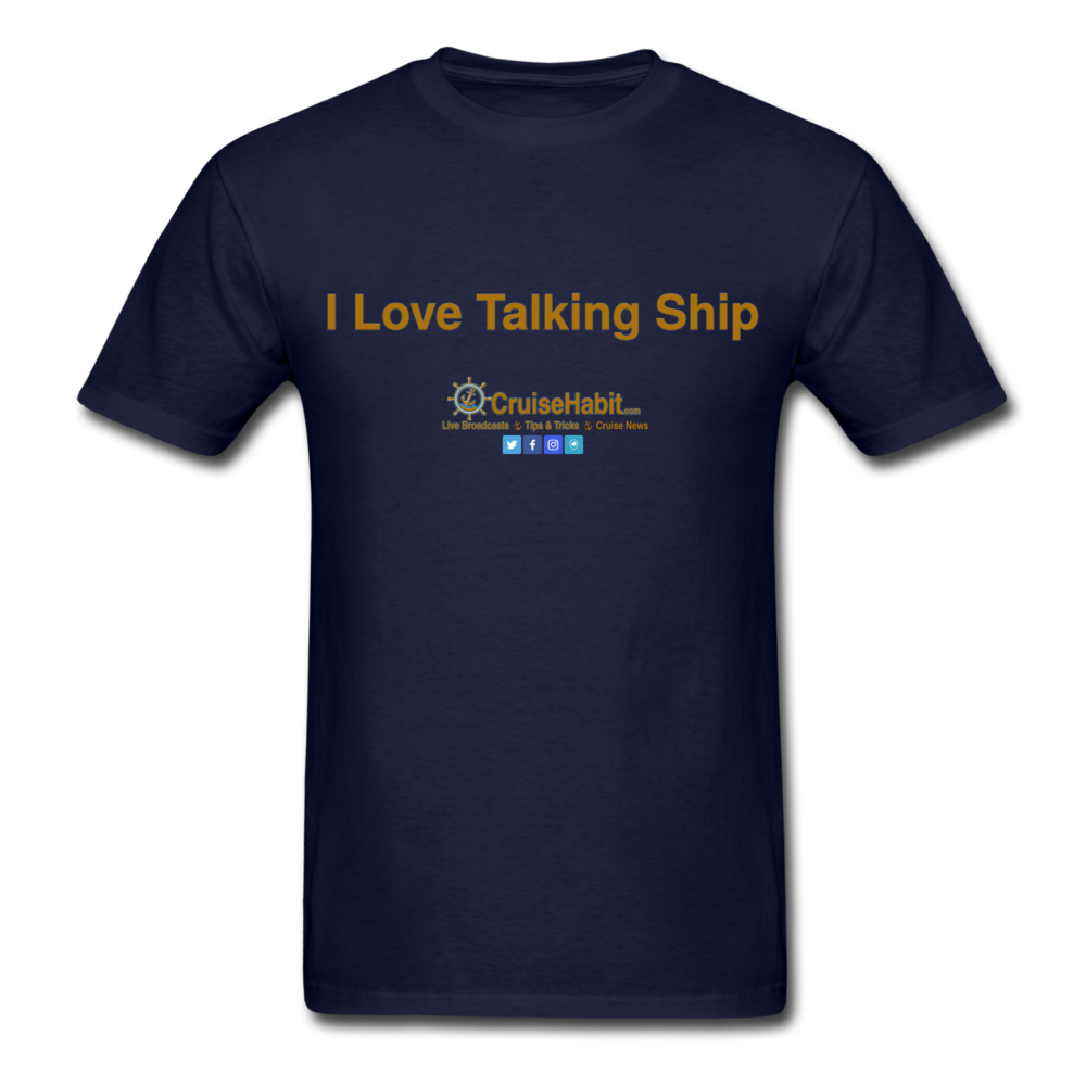 I Love Talking Ship - CruiseHabit Men's T-Shirt-CruiseHabit