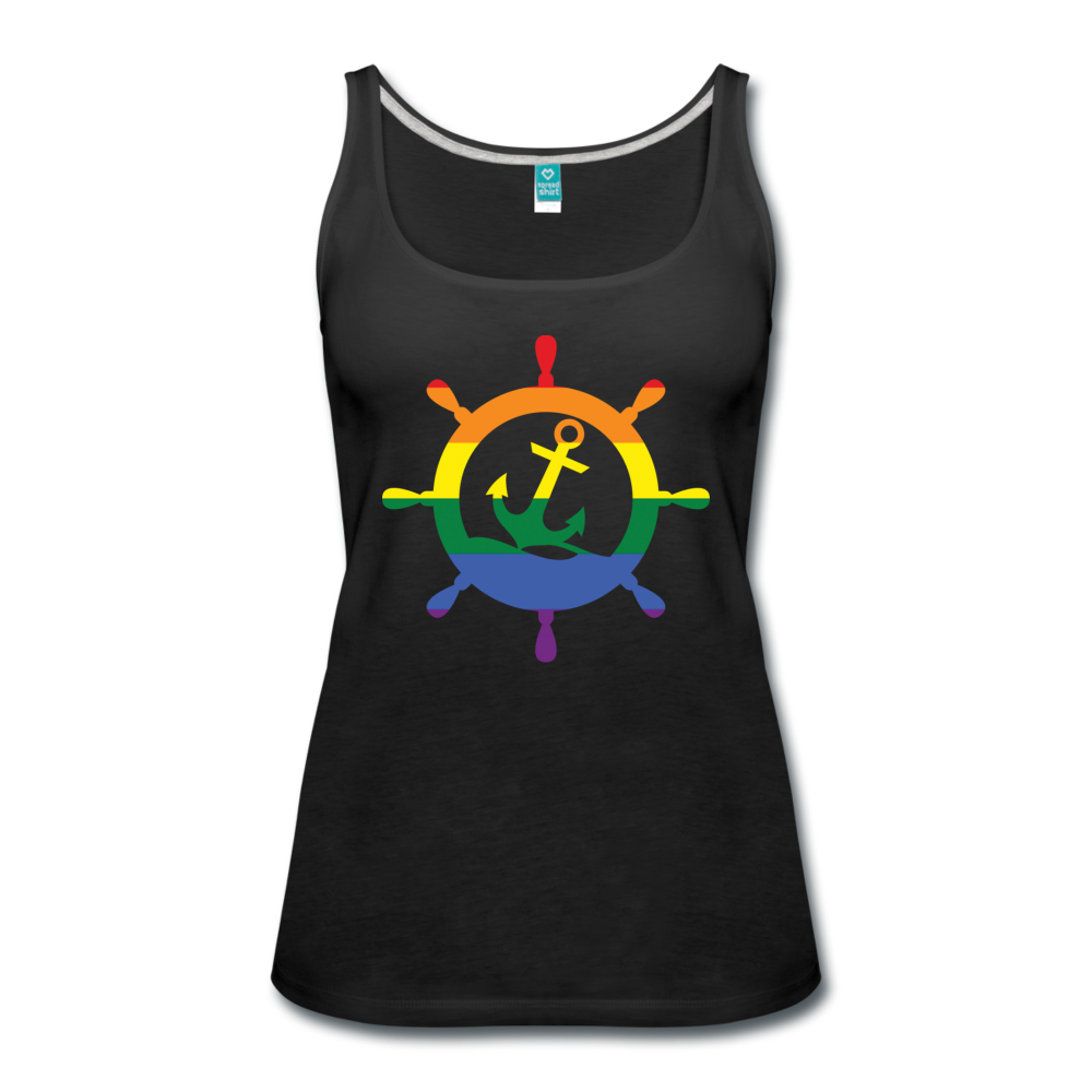 CruiseHabit LGBTQ+ Pride & Equality Shirt - Net Proceeds Go to Charity - Women's Tank-CruiseHabit