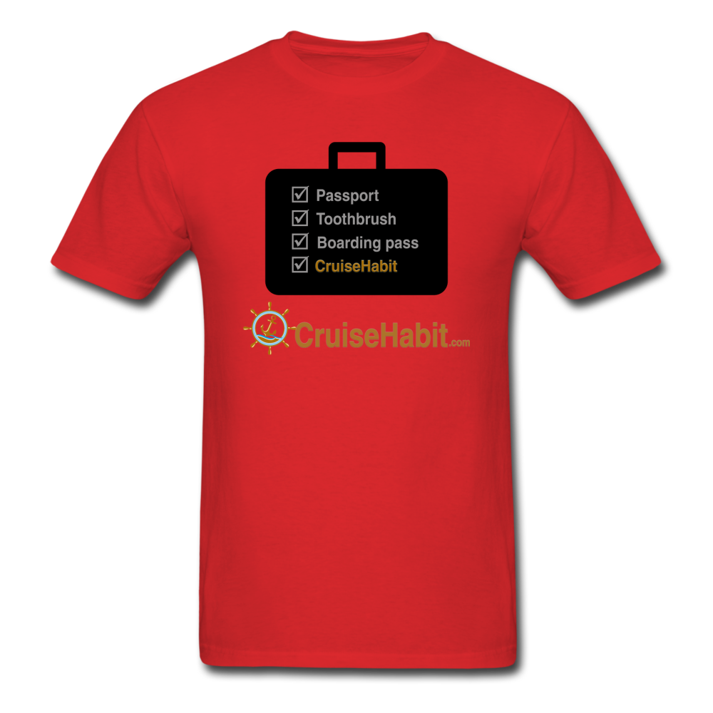 Cruise Checklist Shirt (Men's) - red