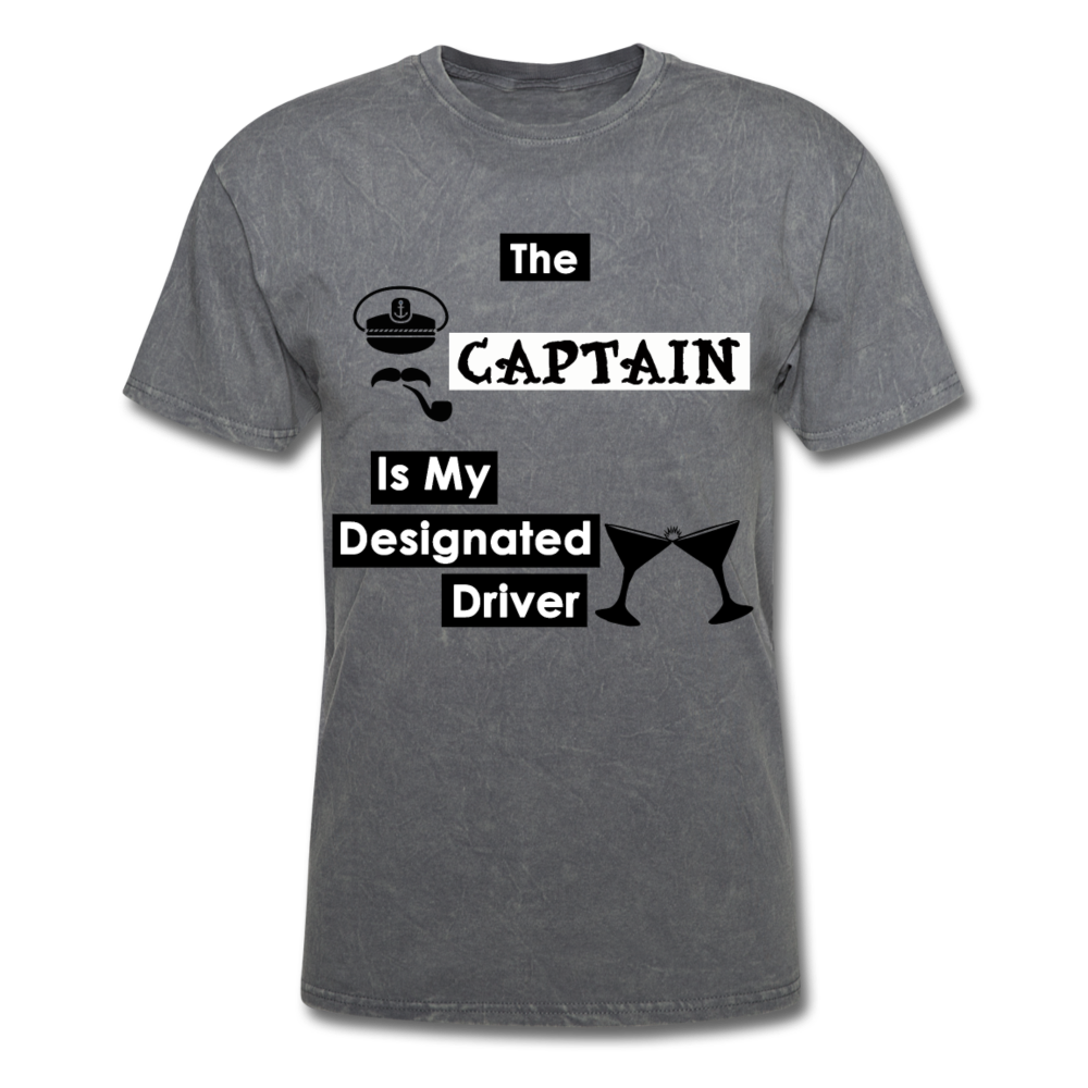 "The Captain Is My Designated Driver" - Men's T-Shirt-CruiseHabit