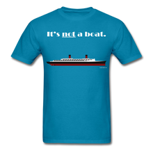 Load image into Gallery viewer, &quot;It&#39;s Not a Boat&quot; (Ocean Liner Design - Men&#39;s T-Shirt-CruiseHabit