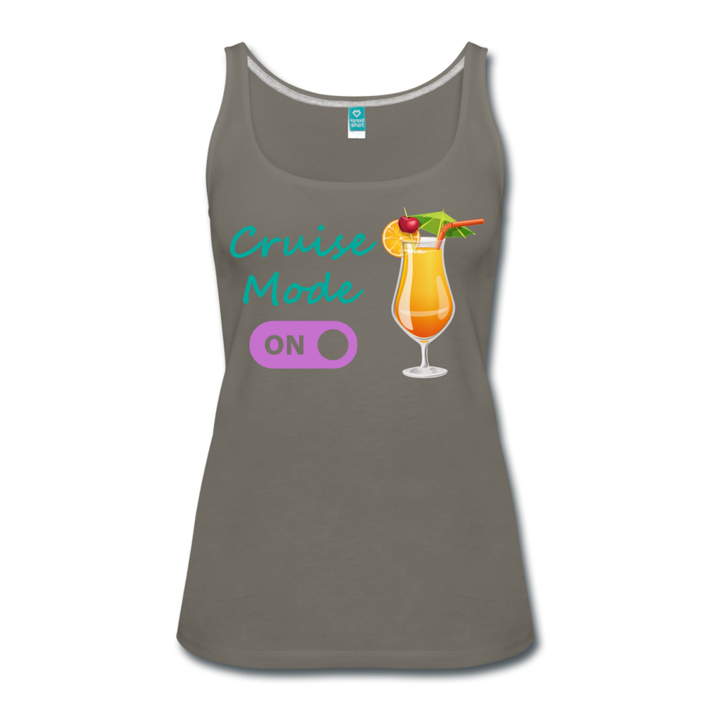 Cruise Mode 'On' - Tropical Cruise Women's Tank Top-CruiseHabit