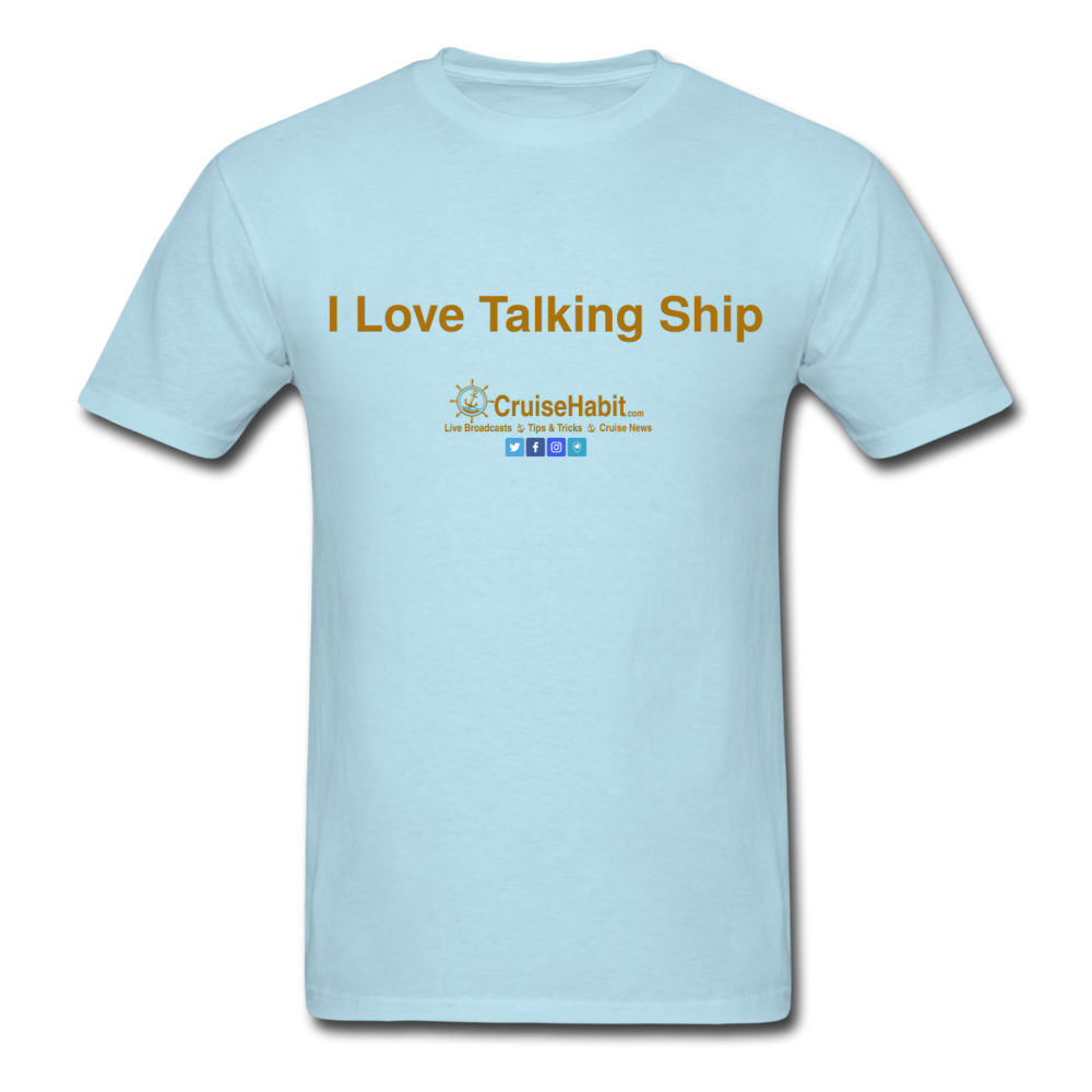 I Love Talking Ship - CruiseHabit Men's T-Shirt-CruiseHabit