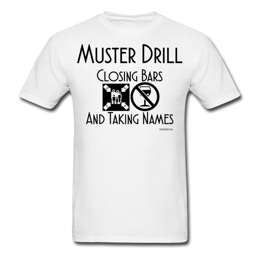 Muster Drill Shirt - Men's T-Shirt-CruiseHabit