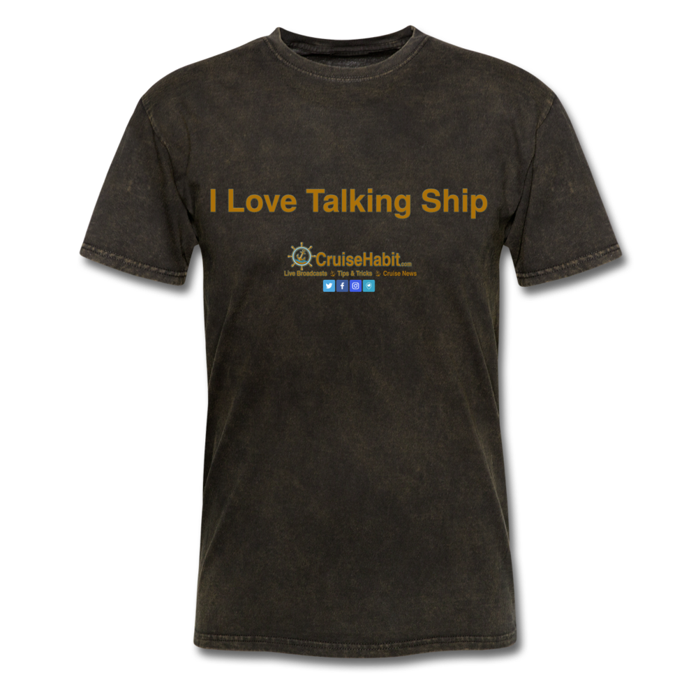 I Love Talking Ship - CruiseHabit Men's T-Shirt-CruiseHabit