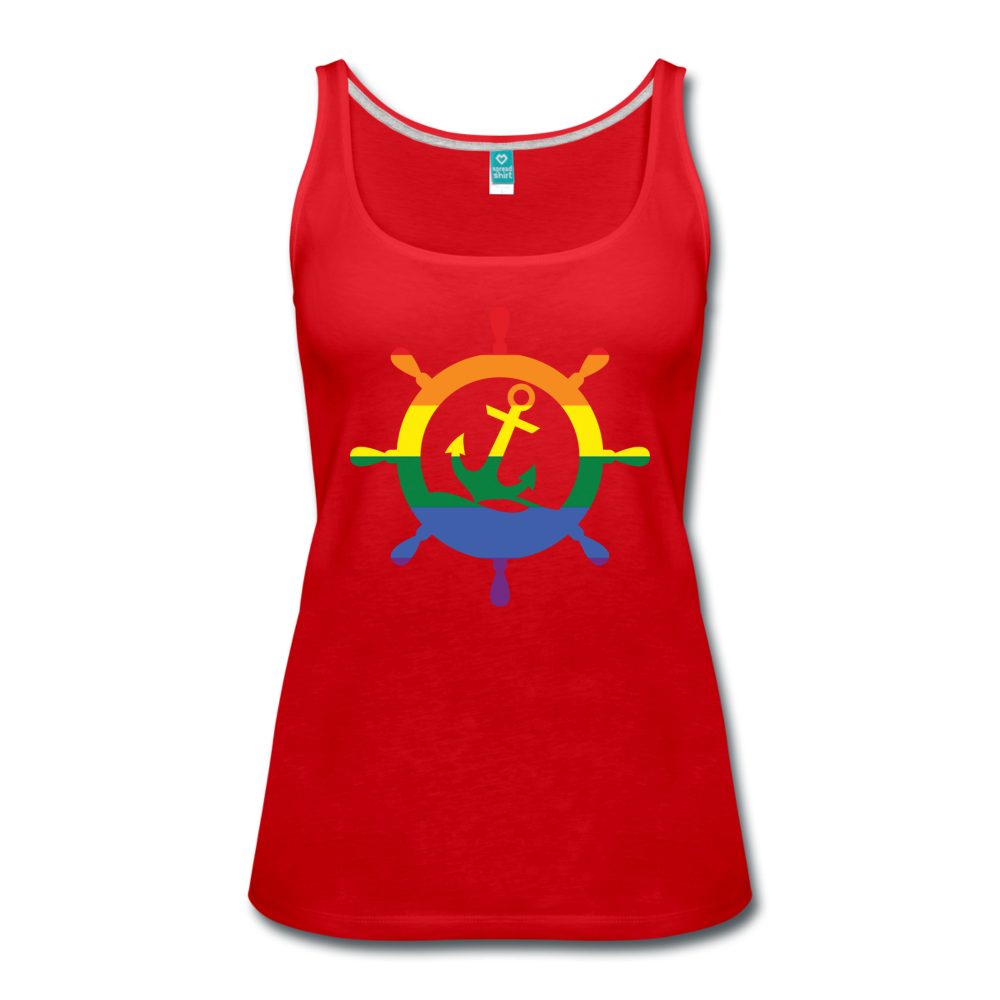 CruiseHabit LGBTQ+ Pride & Equality Shirt - Net Proceeds Go to Charity - Women's Tank-CruiseHabit
