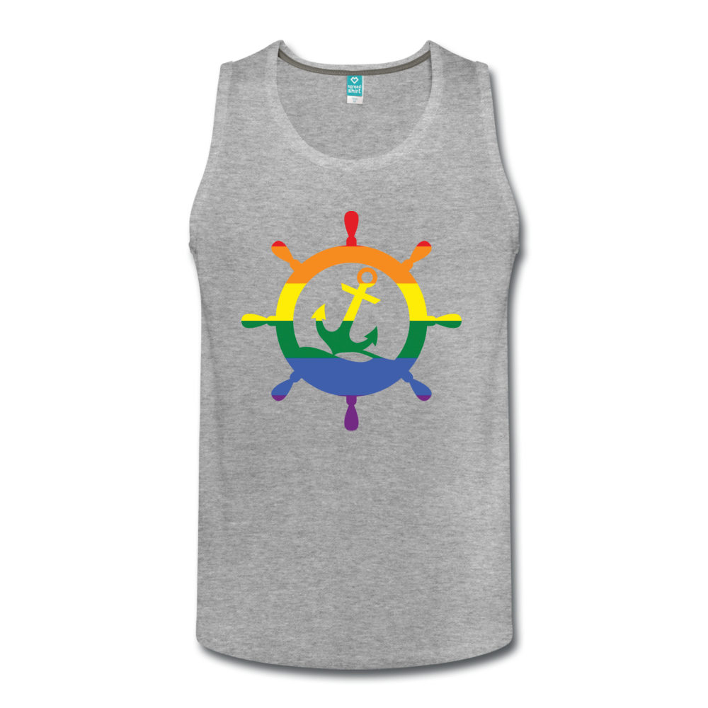 CruiseHabit LGBTQ+ Pride & Equality Shirt - Net Proceeds Go to Charity - Men's Tank-CruiseHabit
