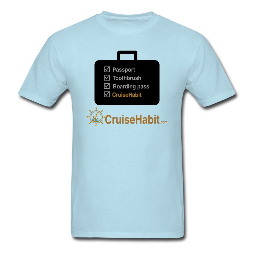 Cruise Checklist Shirt (Men's) - powder blue