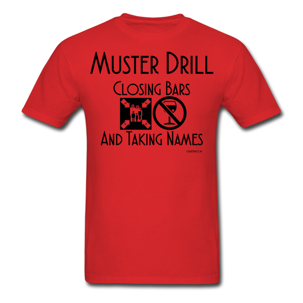 Muster Drill Shirt - Men's T-Shirt-CruiseHabit
