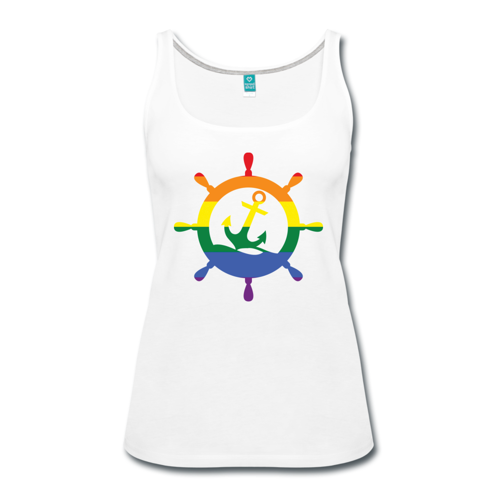 CruiseHabit LGBTQ+ Pride & Equality Shirt - Net Proceeds Go to Charity - Women's Tank-CruiseHabit