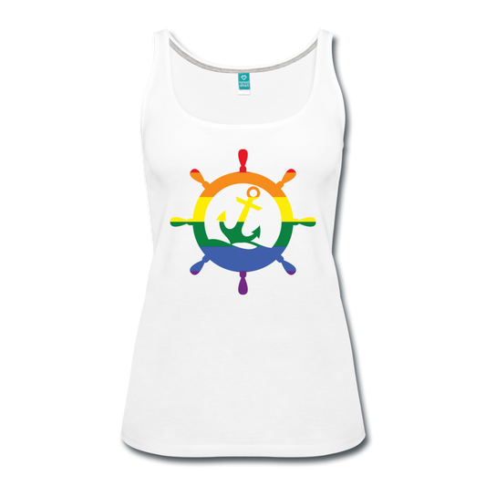CruiseHabit LGBTQ+ Pride & Equality Shirt - Net Proceeds Go to Charity - Women's Tank-CruiseHabit