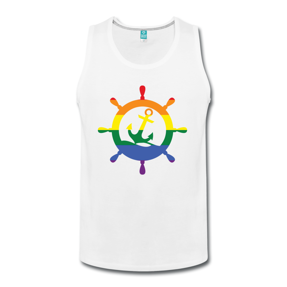 CruiseHabit LGBTQ+ Pride & Equality Shirt - Net Proceeds Go to Charity - Men's Tank-CruiseHabit