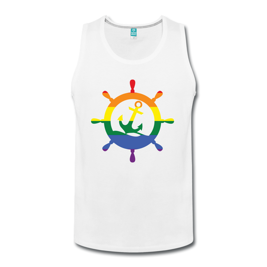 CruiseHabit LGBTQ+ Pride & Equality Shirt - Net Proceeds Go to Charity - Men's Tank-CruiseHabit