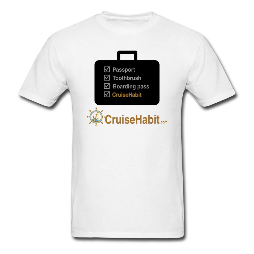 Cruise Checklist Shirt (Men's) - white