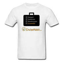 Load image into Gallery viewer, Cruise Checklist Shirt (Men&#39;s) - white