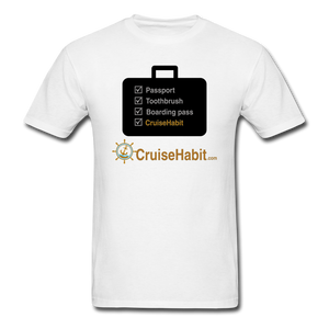Cruise Checklist Shirt (Men's) - white