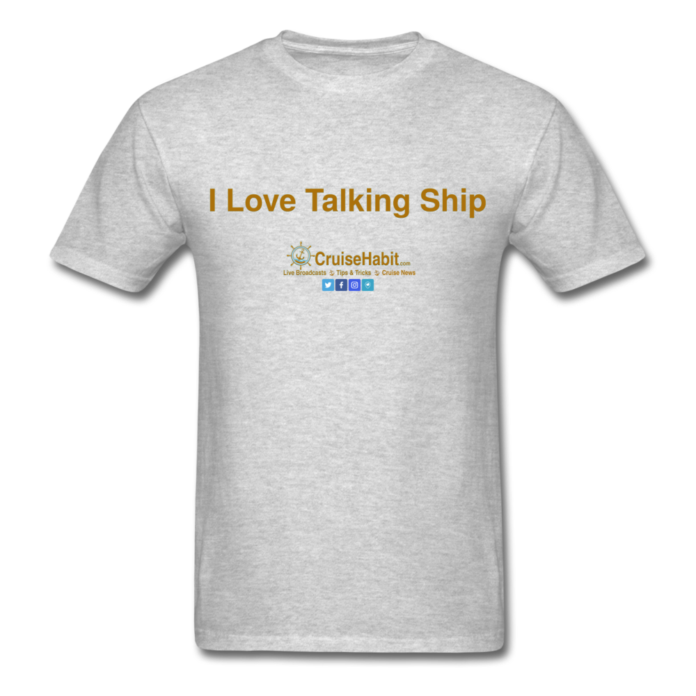 I Love Talking Ship - CruiseHabit Men's T-Shirt-CruiseHabit