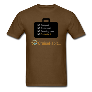 Cruise Checklist Shirt (Men's) - brown