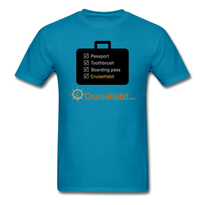 Cruise Checklist Shirt (Men's) - turquoise