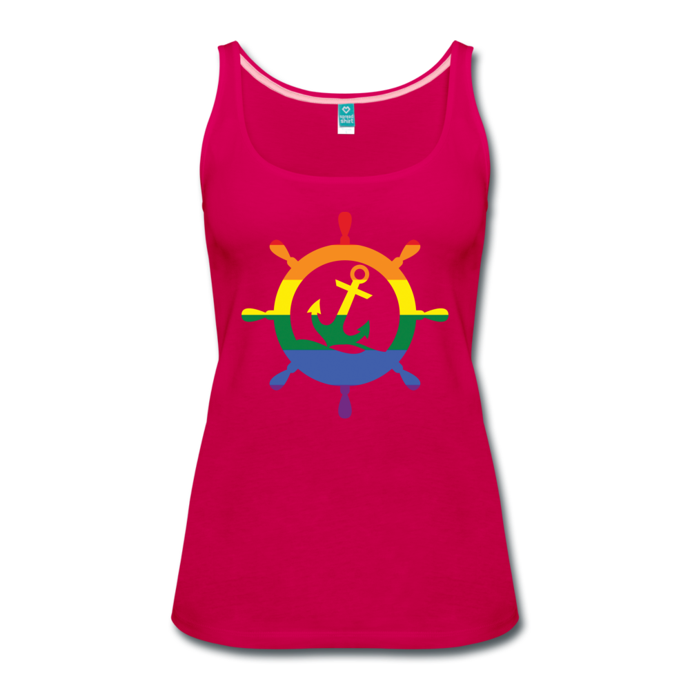 CruiseHabit LGBTQ+ Pride & Equality Shirt - Net Proceeds Go to Charity - Women's Tank-CruiseHabit