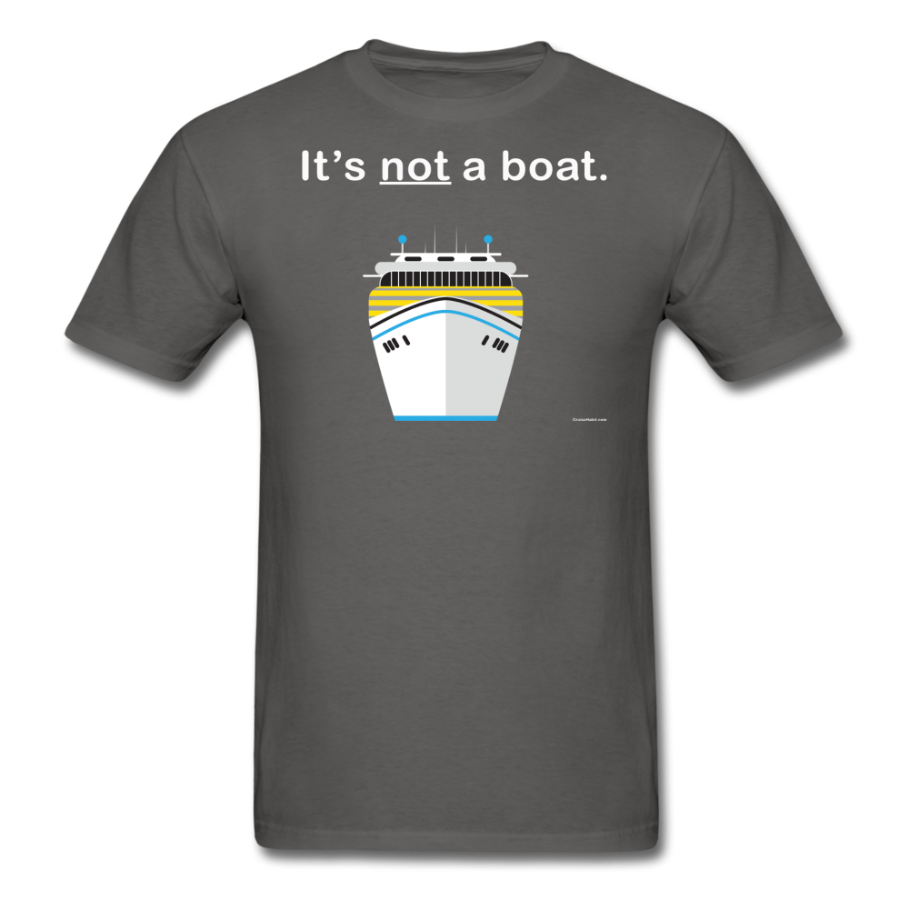 "It's Not a Boat" (Cruise Ship Style) - Men's T-Shirt-CruiseHabit