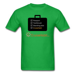 Cruise Checklist Shirt (Men's) - bright green