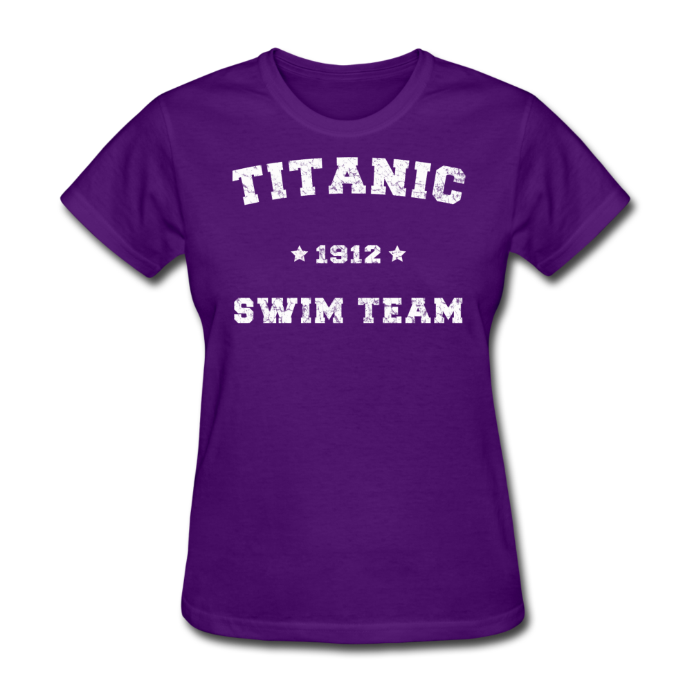 Titanic Swim Team - Women's T-Shirt-CruiseHabit