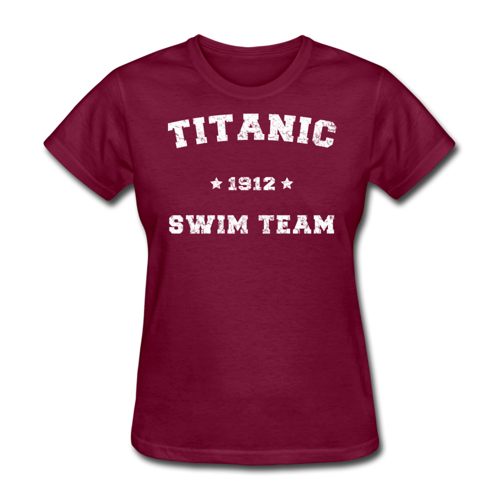 Titanic Swim Team - Women's T-Shirt-CruiseHabit