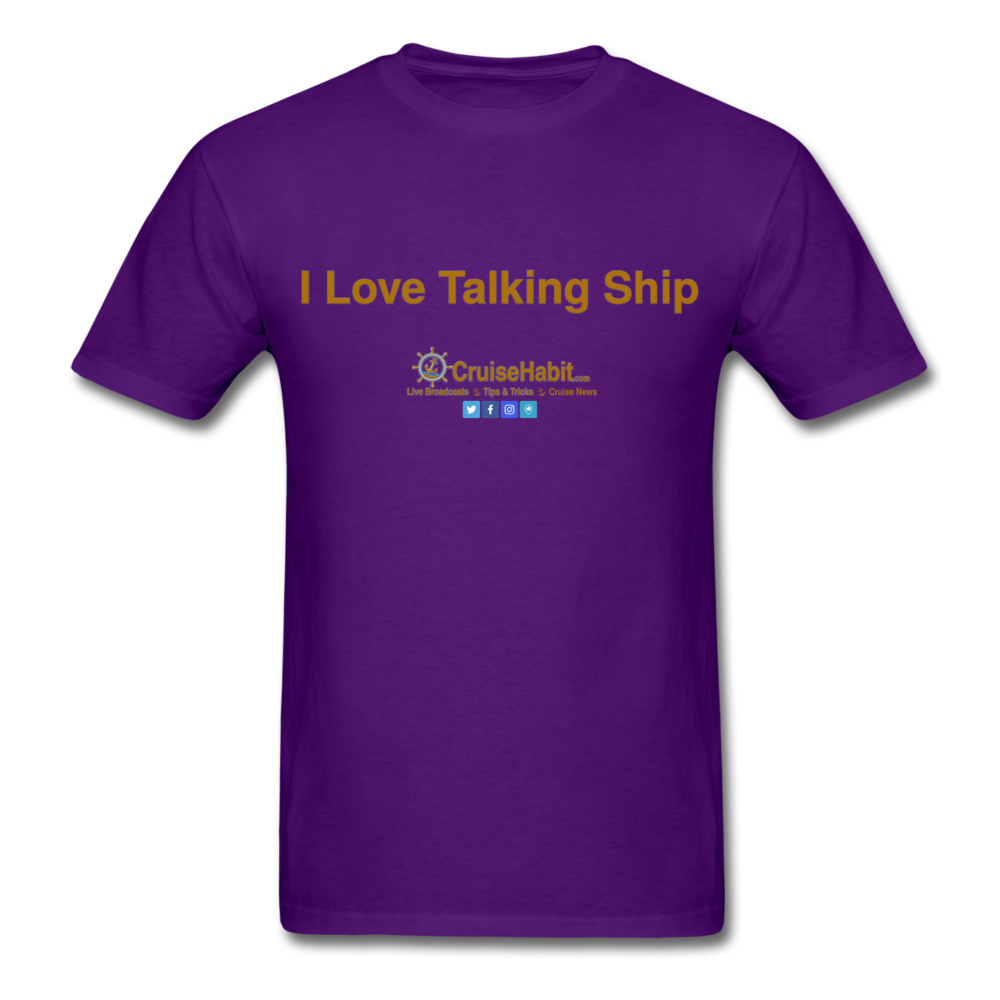 I Love Talking Ship - CruiseHabit Men's T-Shirt-CruiseHabit