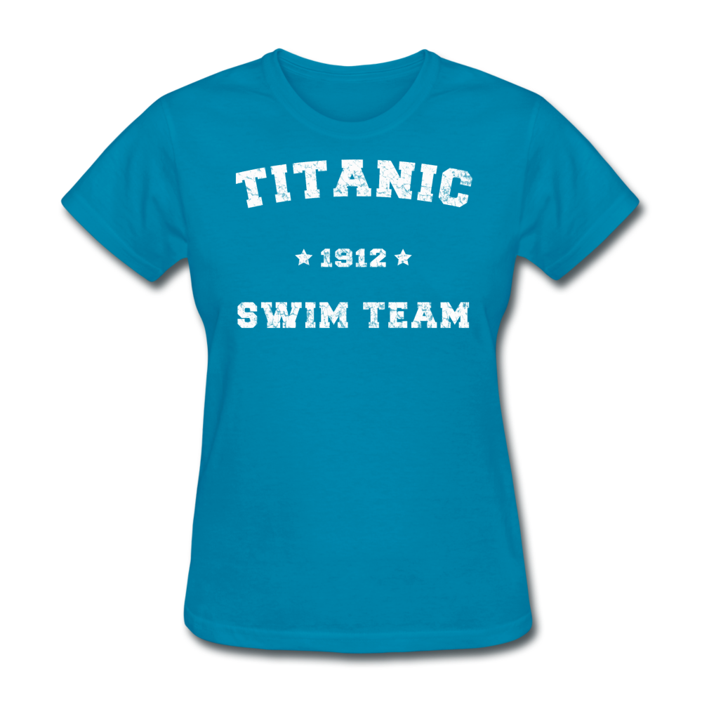 Titanic Swim Team - Women's T-Shirt-CruiseHabit
