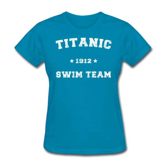 Titanic Swim Team - Women's T-Shirt-CruiseHabit