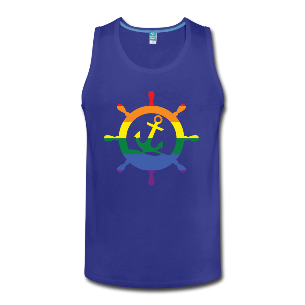 CruiseHabit LGBTQ+ Pride & Equality Shirt - Net Proceeds Go to Charity - Men's Tank-CruiseHabit