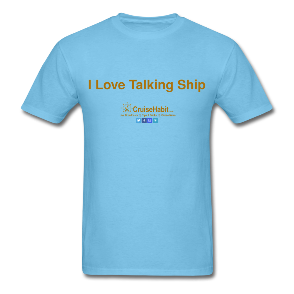 I Love Talking Ship - CruiseHabit Men's T-Shirt-CruiseHabit