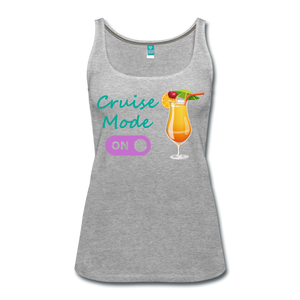Cruise Mode 'On' - Tropical Cruise Women's Tank Top-CruiseHabit