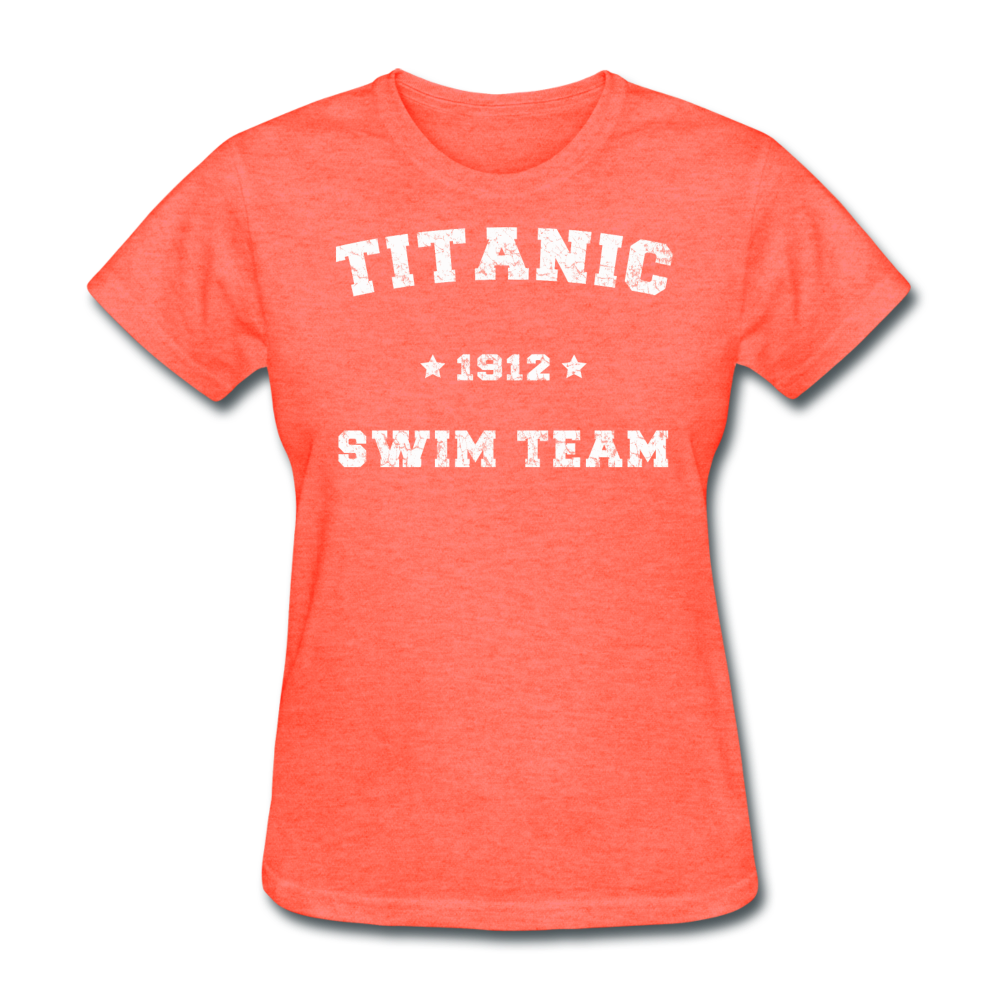 Titanic Swim Team - Women's T-Shirt-CruiseHabit