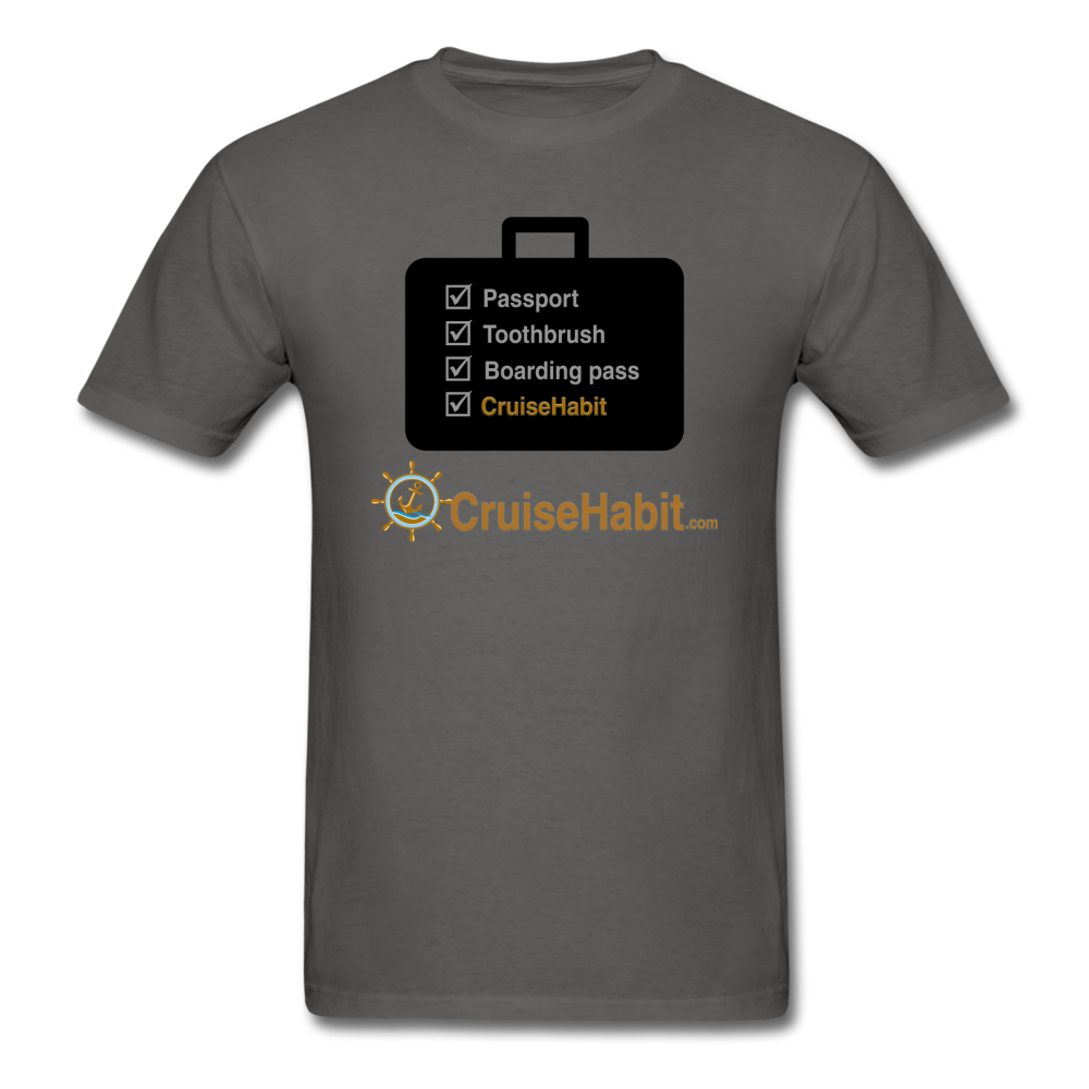 Cruise Checklist Shirt (Men's) - charcoal