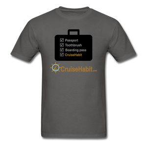 Cruise Checklist Shirt (Men's) - charcoal