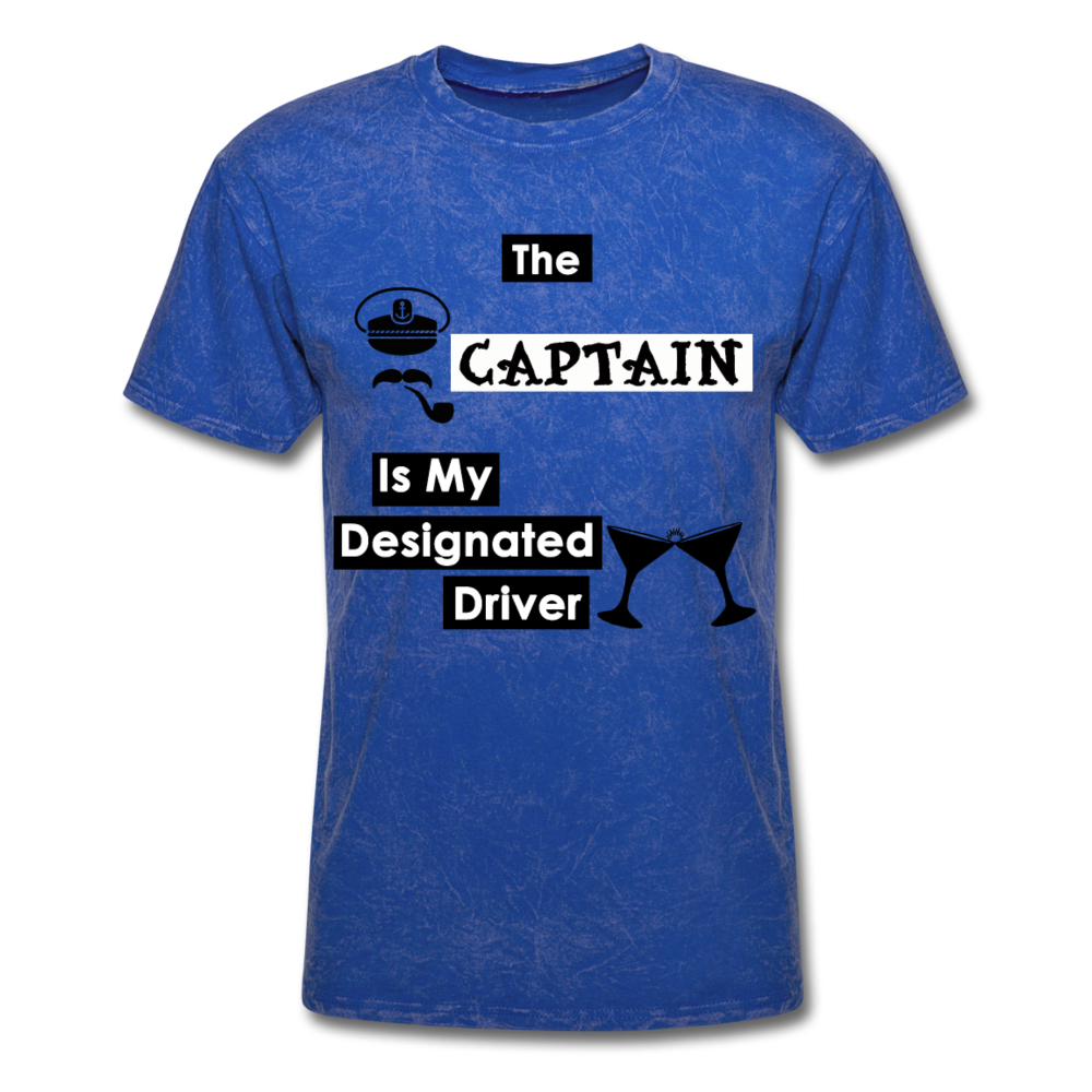 "The Captain Is My Designated Driver" - Men's T-Shirt-CruiseHabit