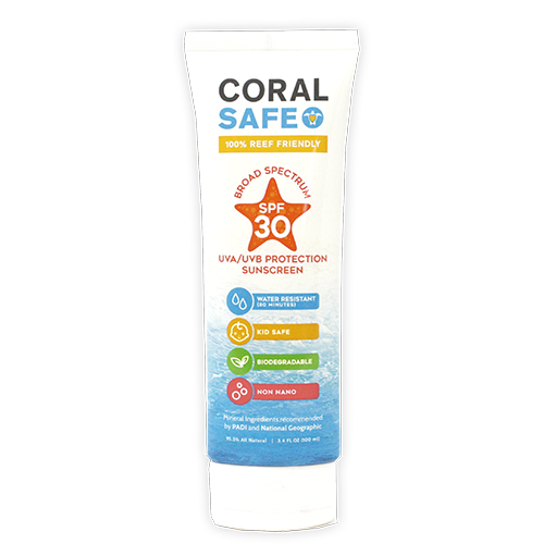 Coral Safe SPF 30 Travel Size Biodegradable Sunscreen Lotion
