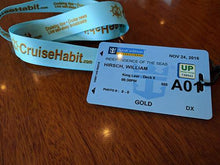 Load image into Gallery viewer, CruiseHabit.com Cruise Lanyard &amp; Card Holder-CruiseHabit