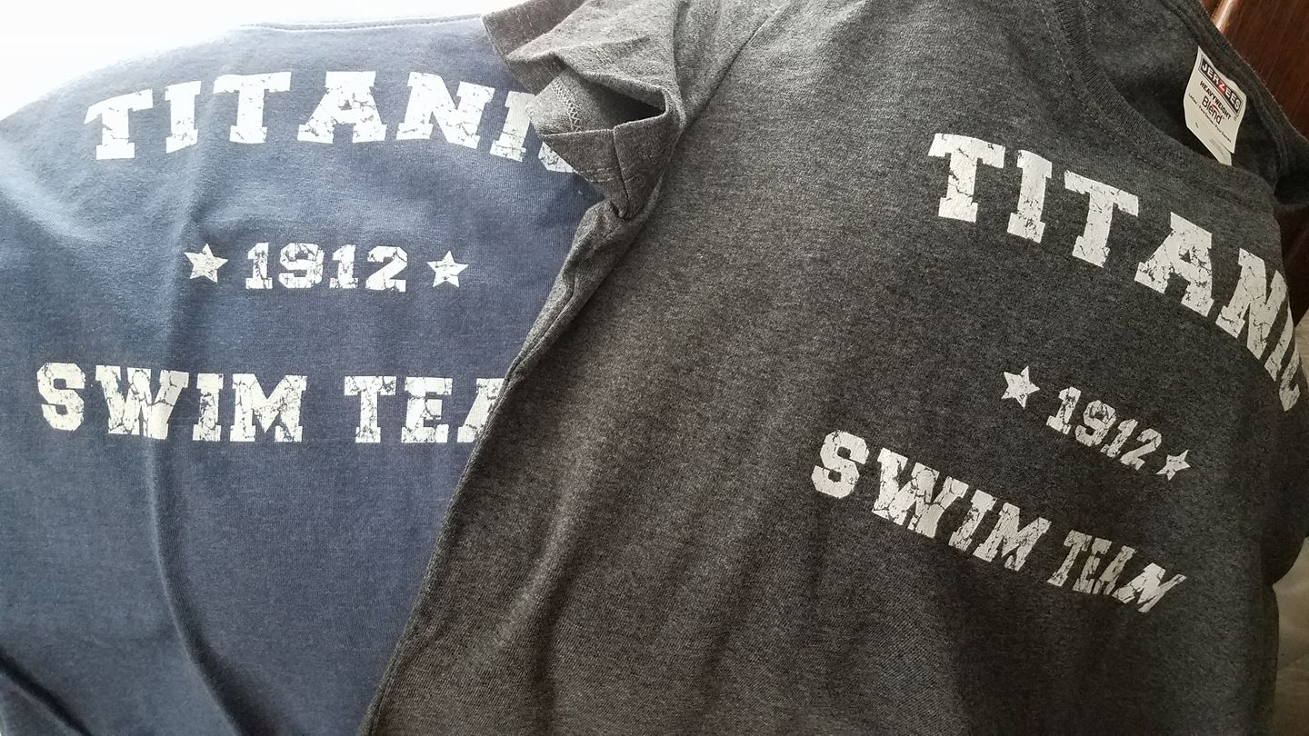 Titanic Swim Team - Men's T-Shirt-CruiseHabit