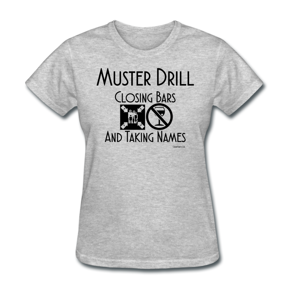 Muster Drill Shirt - Women's T-Shirt-CruiseHabit