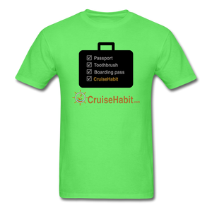 Cruise Checklist Shirt (Men's) - kiwi